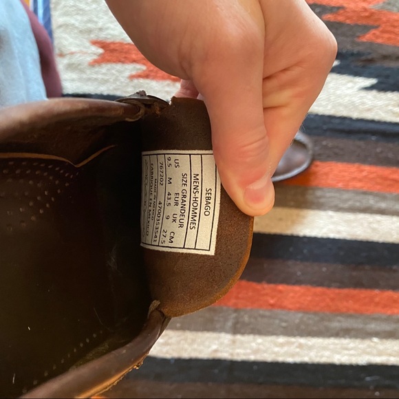 Sebago Men’s Size 91/2 Saddle Loafers - Picture 4 of 5